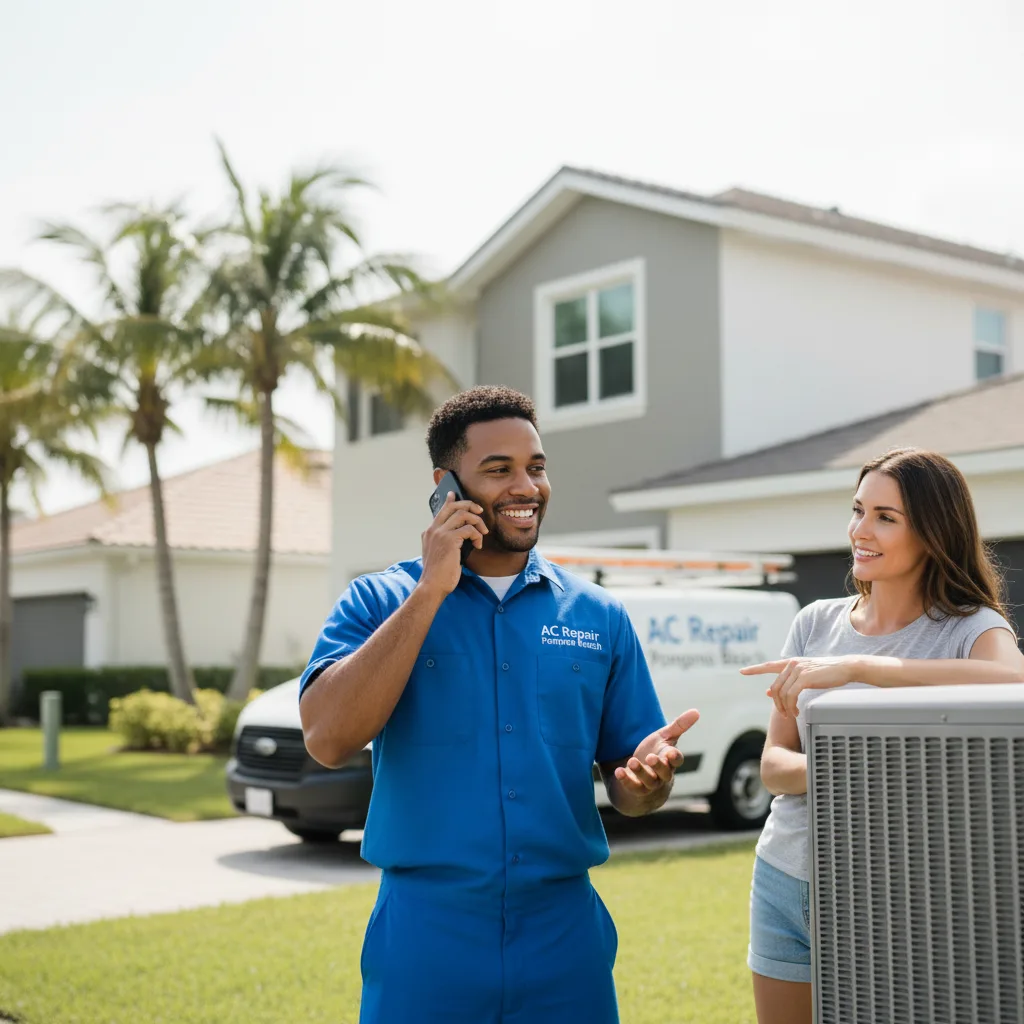 AC Repair Pompano Beach customer support in Richwoods